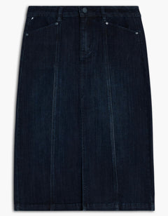 Alicia Jupe Denim Droite