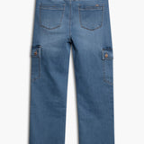 Erika Cropped Jeans Large Cargo