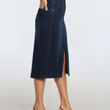 Alicia Jupe Denim Droite