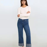 Georgia Wide Jeans Large