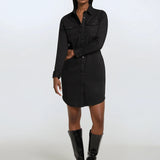 Gianna Robe Chemise Denim