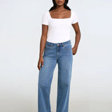 Luna Wide Jeans Large