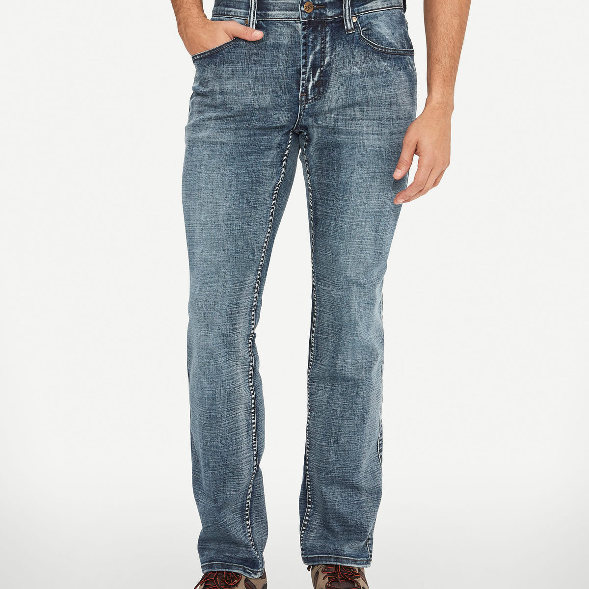 Lois Lined Brad Slim Jeans - 1136-7424-99 Black main image 1
