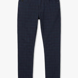 Peter Slim Jeans à Carreaux