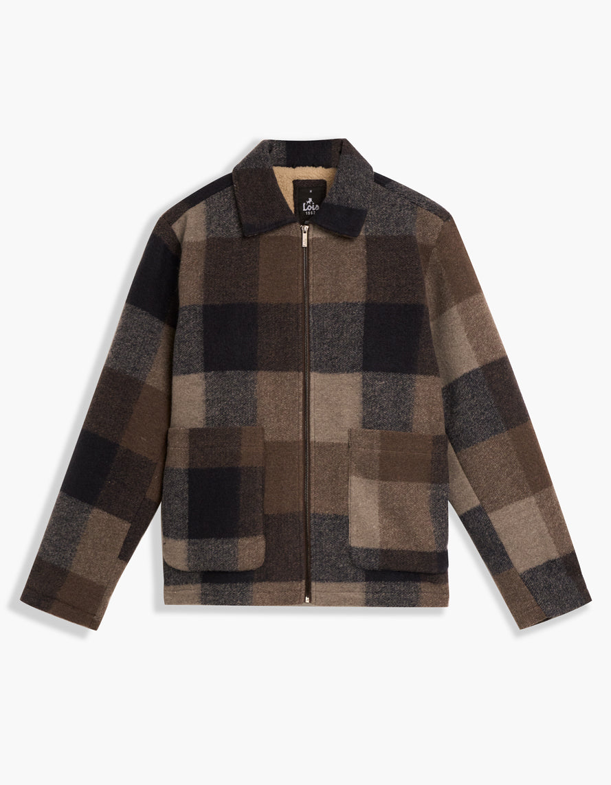 Rich Manteau à Carreaux