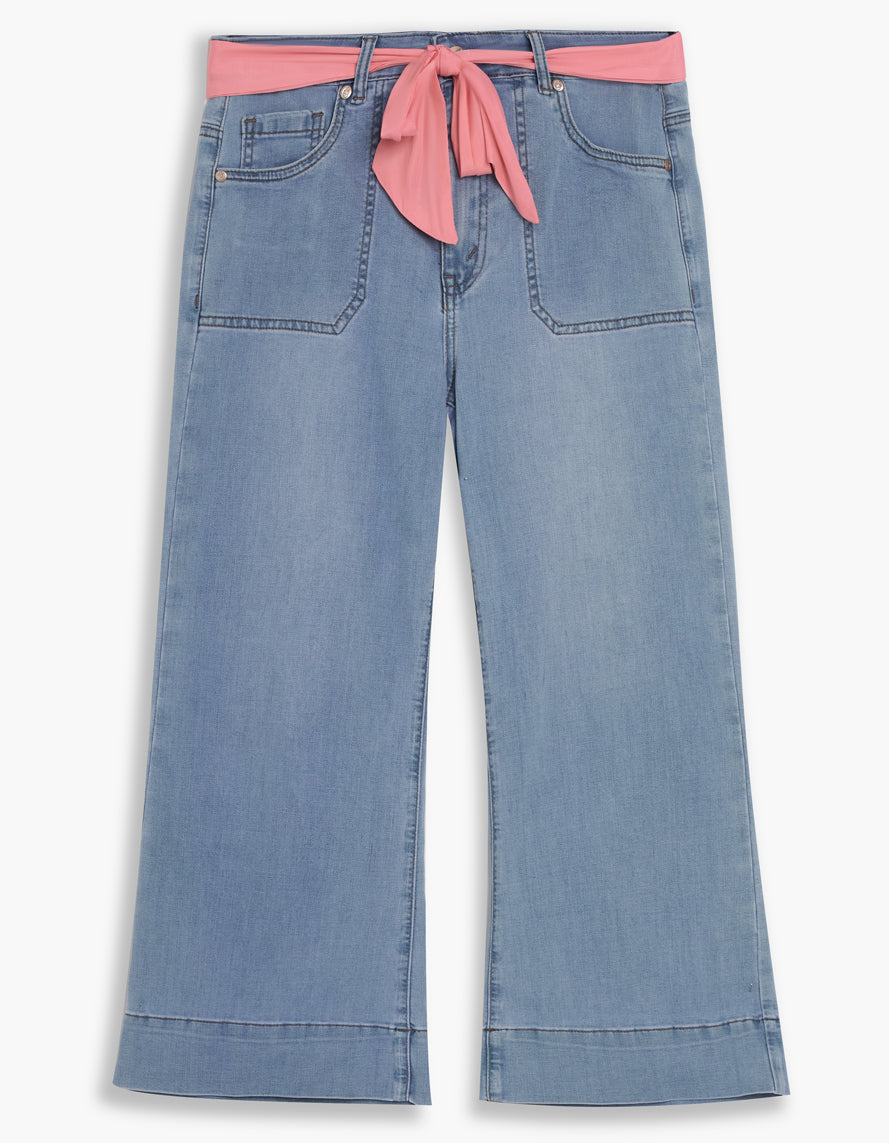 Gaucho Denim Évasé