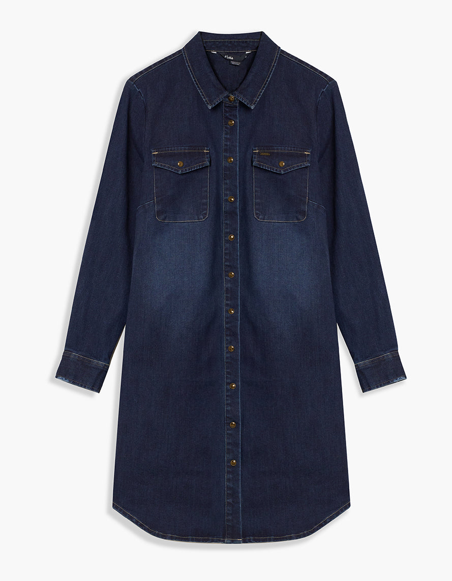 Gianna Robe Chemise Denim