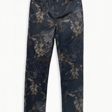 Georgia Straight Pantalon Imprimé Floral