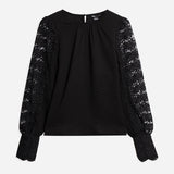 Jezabel Blouse à Dentelle