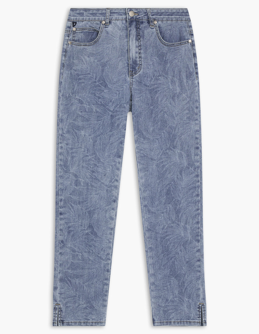 Gigi Ankle Denim Tropical