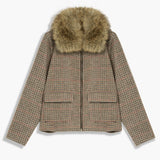 Charity Manteau Tweed