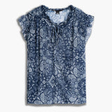 Carmen Blouse Imprimée