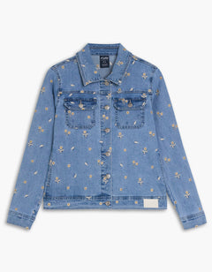 Marisa Veste de Denim Brodé