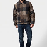 Rich Manteau à Carreaux