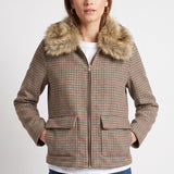 Charity Manteau Tweed