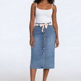 Daisy Jupe Denim Droite