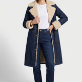 Erin Manteau Doublé Sherpa