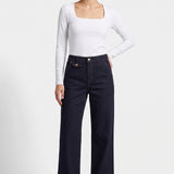 Georgia Wide Jeans Large