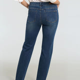 Georgia Straight Jeans Droit