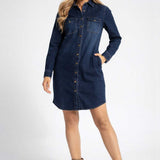 Gianna Robe Chemise Denim
