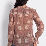 Laurel Blouse Imprimée