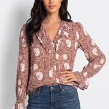 Laurel Blouse Imprimée