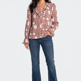 Laurel Blouse Imprimée