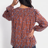 Leana Blouse Imprimée
