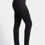 Liette Slim Pantalon Effet Suede